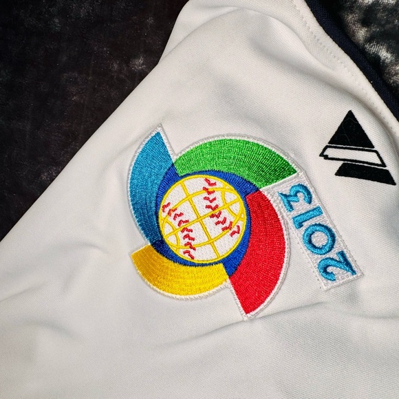 2013 World Baseball Classic Jersey. USA Jersey Majestic Button Up. Size Large - Picture 6 of 7